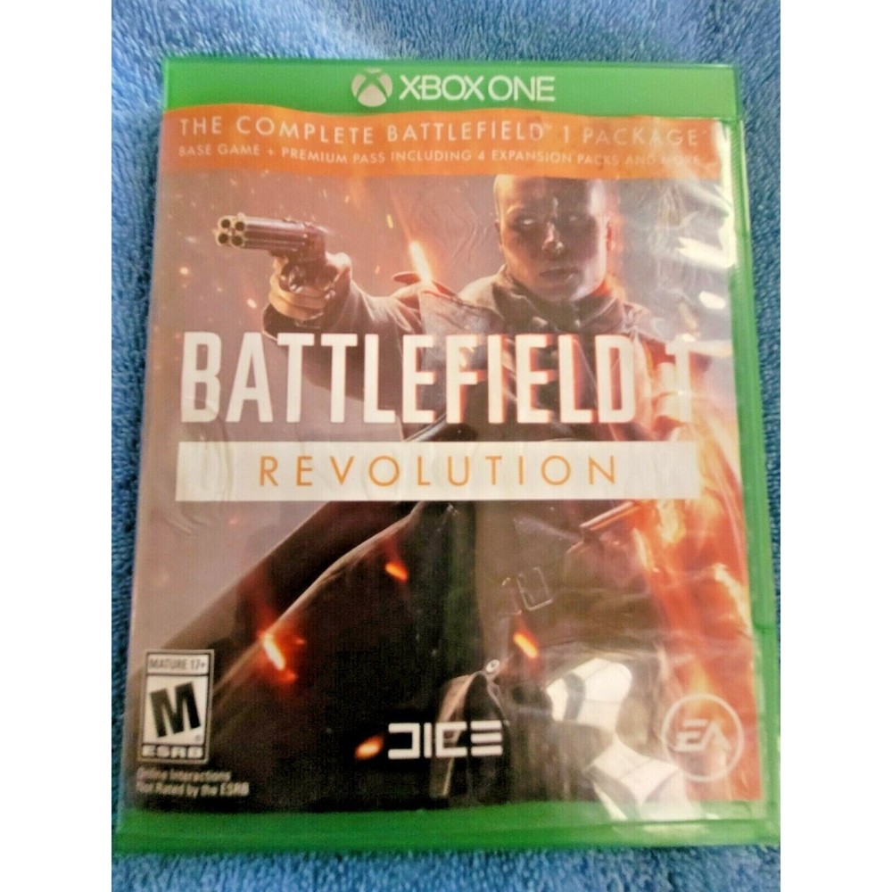 Battlefield 1: Revolution Edition, Xbox One, 2017‎ (Professionally Resurfaced)